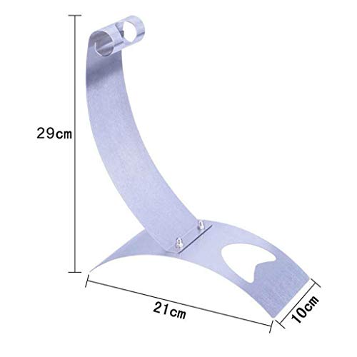 CZDYUF Stainless Steel Wine Rack - Creative Wine Rack Fashion Bar Wine Rack Decoration (21 * 10 * 29 Cm)