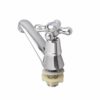 2X Basin Sink Taps Ceramic Lever Traditional Bath Traditional Twin Hot &Cold Tap Pair Chrome