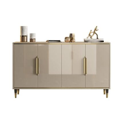 WALNUT Dining Sideboard Kitchen Cabinet Furniture Entrance Display Cabinet Showcase Living Room Slate Entrance Cabinet (Color : D, Size : 140cm)