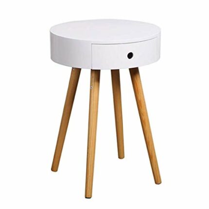 CZDYUF Nightstand small Nordic Mini bedside table simple white multifunctional table multifunction