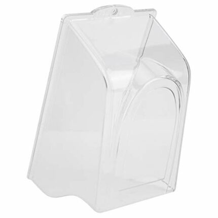 Plastic Rain Cover,Doorbell Rain Cover,Transparent Plastic Fingerprint Lock Wireless Doorbell Water Shield for Door Access Waterproof Protect She