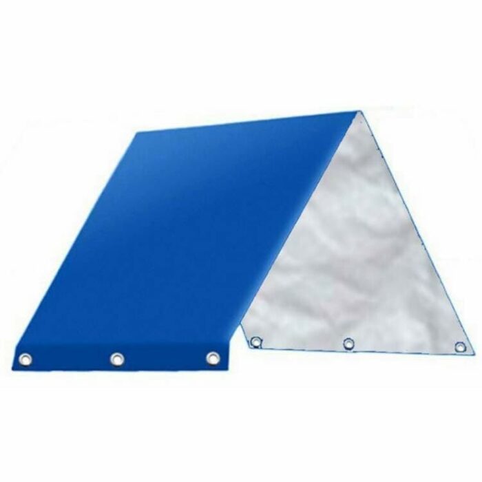 DH-Link Swing set Swing Slide Shade Playground canopy Replacement Tarp Roof Kid Slides (Blue)