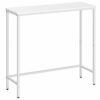 HOOBRO Console Table, Slim Console Table for Hallway, Industrial Compact Sofa Table, for Small Spaces, Entryway, Living Room, Rustic Brown EBF75X