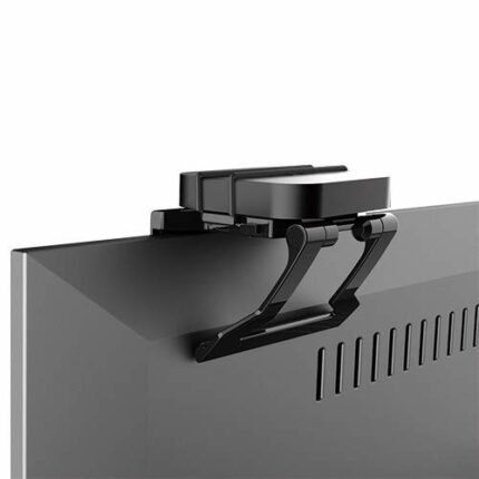 Mount Plus MP-APM-03-01 Top Shelf TV 5-inch Wide Flat Panel Adjustable Clip Mount Holder for Streaming Device, Media Boxes, Speakers and Apple TV