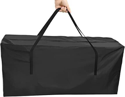 Fenghome Garden Cushion Storage Bag, Dust-proof Waterproof Oxford Fabric Storage Bag for Outdoor Furniture Cushion Sturdy Christmas Tree Storage