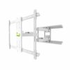 Kanto PDX650 Full Motion Articulating TV Wall Mount for 37-inch to 75-inch TVs | Low Profile with 22" Extension | Integrated Cable Management | S