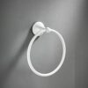 HIGOH Towel Racks,Bath Towel Holder,Bathroom Hand Towel,Round Towel,Bathroom round Antique Brushed Old Towel Rack,Towel Hanging