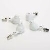 Sungmor Cast Iron Heavyweight Tablecloth Weights - 4 PACK Lovely & Beautiful White Bird Pendent Clips Weights Kit - Heavy Duty Table Cloth Cover