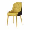 dining chair Kitchen Dining Room Furniture Chairs Modern PU Leather Design Dining Chair Soft Padded Seat Office Lounge Chair Reception Chair (Col