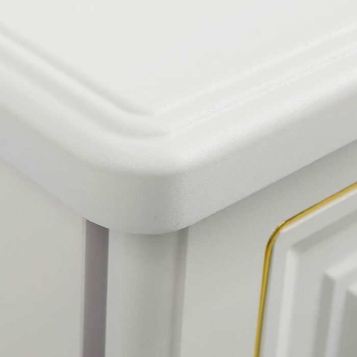 JJZXD Table Chevet bois Chargeur USB, armoire Rangement Intelligente Multifonction Pour Chambre Coucher