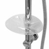 Croydex AM169341 Essentials Three Function Shower Set includes Handset/ Hose/ Riser Rail, Chrome , 69.4 x 16.2 x 5.8 cm