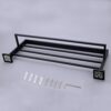 HIGOH Towel Racks,Bathroom Towel Rack Wall Mounted Towel Holder,Bathroom Hardware Bath Towel Rail Rack Bar Shelf,Towel Holder,Bathroom Accessorie