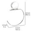 Static-Loc® Plus Towel Ring Osimo Towel Rail, No Drilling Required