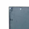 ASPECT Square Window Wall Mirror,Metal Window Pane Mirror,Black (Black, 60((W) x2(D) x60(H) cm),M48BK