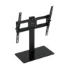 MAHARA Black Table Top TV Stand Base Replacement Pedestal With Tilting Bracket For 32-50 Inch - TV Brackets with VESA Wall Mount Compatibility 40