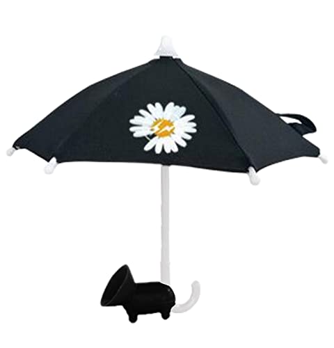 Tytlyworth Phone Parasol Umbrella | Mini Umbrella Phone Sun Protection for Outdoor Use - Sturdy Mobile Phone Parasol Holder as a Birthday Gift
