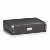 Zeller 17789 44.5 x 31.5 x 11 cm Belt/ Tie Box Cardboard, Black