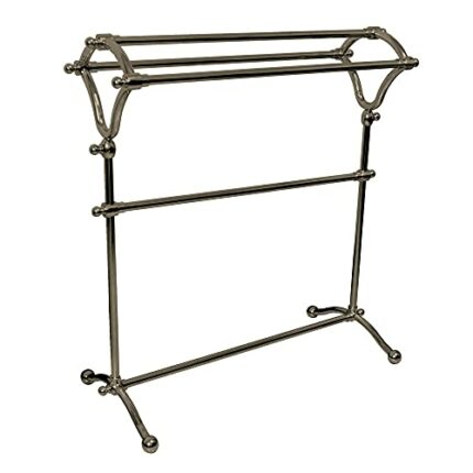 Kingston Brass SCC2288 Pedestal Y-Type Towel Rack, Satin Nickel