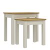 Galano Sufy Nest of 2 Tables Unit - Modern Sofa Side Table for Living Room - Small and Light Multilevel Coffee Table Set - ‎33 x 48 x 46.5 cm - L