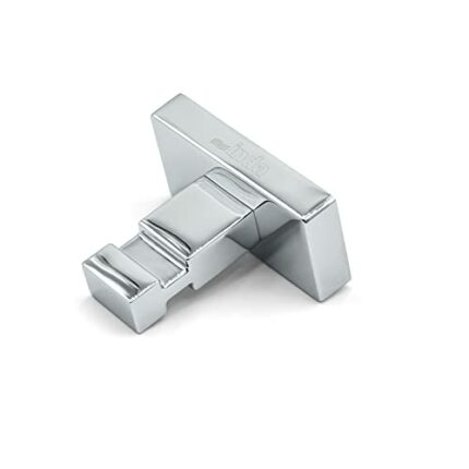 Inda Lea A1820ACR Single Wall Mounted Coat Rack 5 x 6 x 3 cm Chrome-Plated