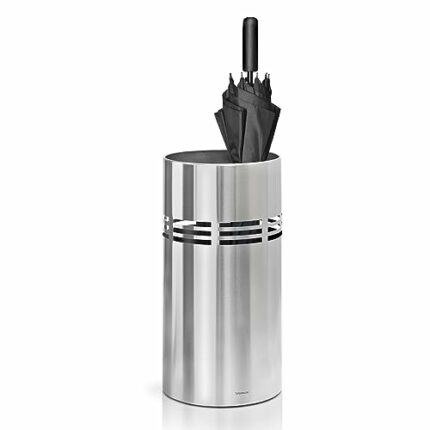 Blomus Slice Umbrella Stand 25 cm x 45 cm,Silver