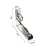 ZoomSky 4pcs Tablecloth Clips, Picnic Table Cloth Holder Stainless Steel Table Cover Clamps Silver Tablecloth Clamp Holders for Home Kitchen Picn