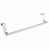 Yosoo Bathroom Kitchen Towel Hanging Rack Cabinet Drawer Shelf Rack Stainless Steel Towel Hanger Door Hanger Towel Rack (Size : 36cm)