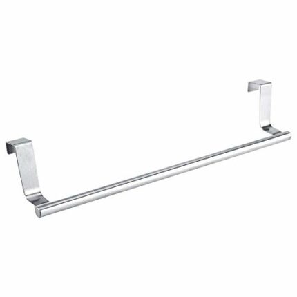 Yosoo Bathroom Kitchen Towel Hanging Rack Cabinet Drawer Shelf Rack Stainless Steel Towel Hanger Door Hanger Towel Rack (Size : 36cm)