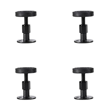 CTForest Pack of 4 Adjustable Anti-Shake Fixers, Anti-Shake Telescopic Support, Stabiliser for Beds, for Securing Beds and to Prevent Damage to W