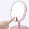 QUANJJ Makeup with Light Fill Light Dormitory Desktop Desktop Dressing Female Folding Net Red Portable Small