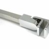 50cm Stainless Steel Frameless Shower Door Fixed Panel Wall-to-Glass Support Bar for 1/4" to 3/8" Thick Glass by M-Home