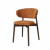 WALNUT Dining Chairs Relax Ergonomic Dining Chair Kitchen Leathr Wooden Home Furniture (Color : 3-pack, Size : Light Grey)