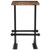 DINGZZ Kitchen Bar Tables and Chairs Set Dining Room High Top Counter Height Table Set for 2 Solid Reclaimed Wood