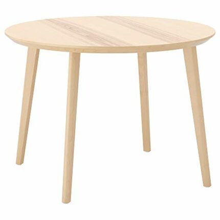 Ikea LISABO table, 105 cm, ash veneer