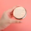 UJIMS Theatre Life Compact Makeup Mirror Drama Theater Gifts Comedy Tragedy Mask Charm Broadway Musical Gift (Theatre Life Mirror)