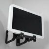 3D Cabin Corner Wall Mount Corner Wall Bracket Adjustable Tilt Multi Function Compatible with Echo Show 8 - Upright & Angled (Black)