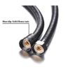 2 Meter Long Black Shower Hose Pipe Tube Stainless Steel Shower Bath Extension Replacement Part Bathroom Shower