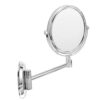 TOPBATHY 3pcs and Mounted with Double Magnification Magnifying Cosmetic ° Double-sided X Makeup for Two-sided Folding Round Dressing Arm Wall Hot