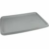 COM-FOUR® 2x Shoe drip tray - Shoe rack with drainage channel - Shoe mat with raised edge - Shoe tray in grey (2 pieces - gray 60x40cm)