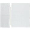 Fdit Chair Canvas Cover, 1 Set Director Chair Canvas Replacement Seat Cloth Removable Washable Back Cotton Canvas Stool Protector Furniture Acces