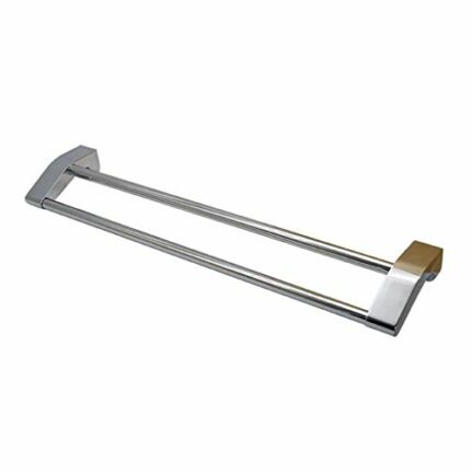 N/A Double Bath Towel Bar，Towel Rack for Bathroom, Towel Holder SUS 304 Stainless Steel Rustproof Wall Mounted