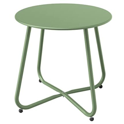 Grand patio Sofa Table, Outdoor Table, Various of Colours, Lightweight, Easy to Use, Weather Resistant, End Table for Living Room, Hallway, Bedro