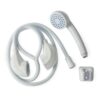 Blue Canyon Apollo Shower Spray| Bathroom Accessory| Premium Shower Attachment for Bath taps| Push-on-Fitting, Wall Brackets| Suitable for Round