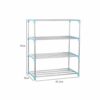 DINGZZ Simple Multi Layer Shoe Rack Stainless Steel Easy Assemble Storage Shoe Cabinet Shoe Rack Hanger Home Organizer Accessories