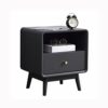SDFGH Bedside Table Simple Solid Wood Bedroom Bedside Table, Stylish Two-drawer Mini Bedside Table