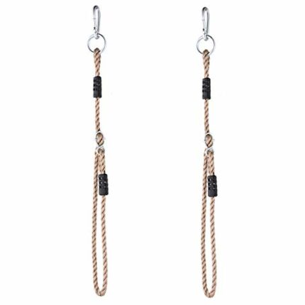 NOSTAFY 2PC Heavy Duty Length Adjustable Nylon Rope Express Setup Hanging Tree Straps (400 Lbs Limited/Each) for Outdoor Swings Hammock Playgroun