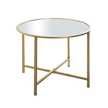 HAKU Möbel coffee table, metal, gold, Ø 60 x H 45 cm