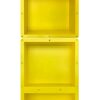Uni-Green Tile Shower Niche 16"X34",Recessed Shower Shelf-Yellow
