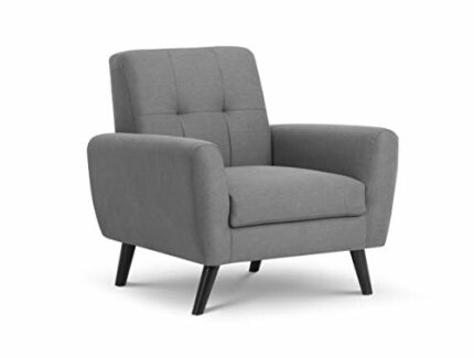 Julian Bowen Monza Arm Chair, Grey