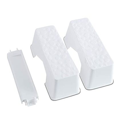HLONGG Squatting Toilet Stool, Wood Bathroom Step Stool Squat with Anti Slip Layer, Adults And Elders, Potty Training for Adult, Portable, Sturdy